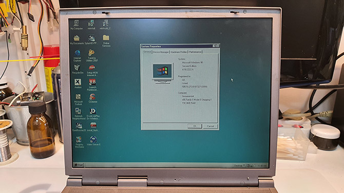 rendszergazdaTÓTH | retro PC szervizelése, laptop Windows 98 és 2000 operációs rendszer